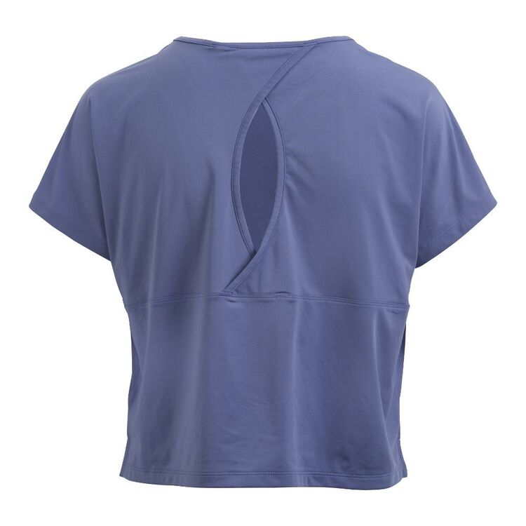 Cederberg Women's Trail Crop Running Tee Iris