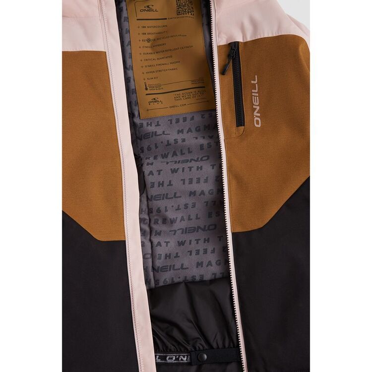 O'Neill Women's Diamond Snow Jacket Peach Whip