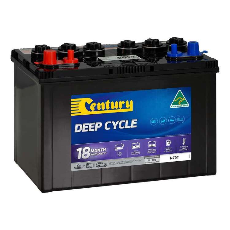 Century Deep Cycle Battery N70T Black