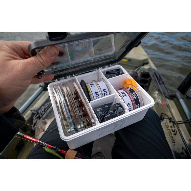 Daiwa D-Box Deep Small Tackle Storage Smoke Deep