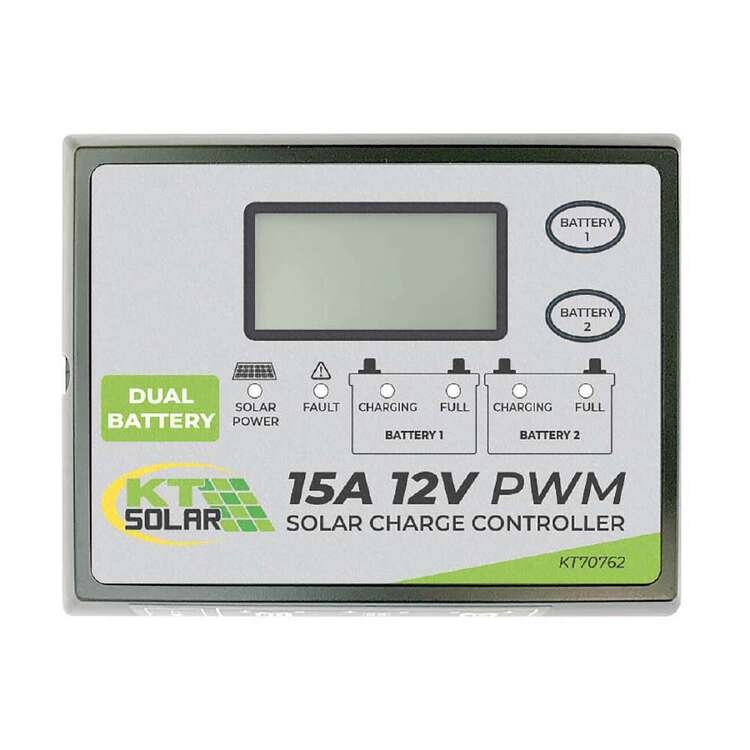 KT Cables 15 Amp dual Solar Regulator