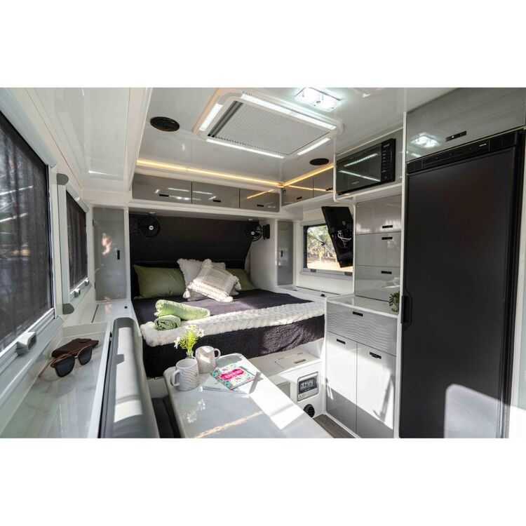 Austrack Gibb 14 Series 3 Hybrid Camper Grey
