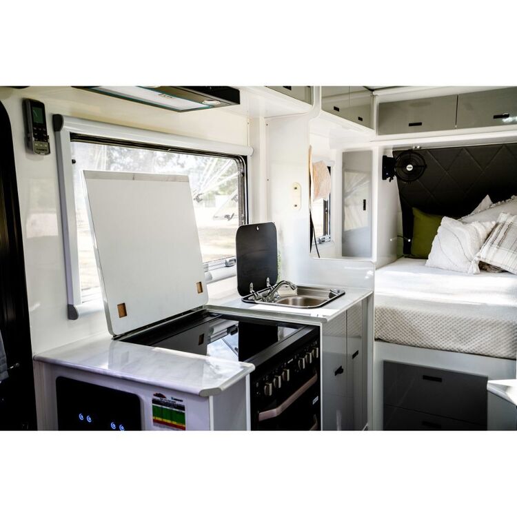 Austrack Gibb 16 Series 3 Hybrid Camper Grey