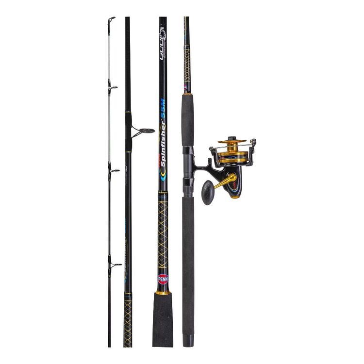 Penn 750SSM 601H 10-15kg Reef Combo Black