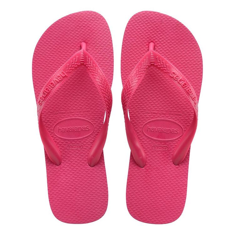Havaianas Kid's Slim Logo Thong Pink Electric