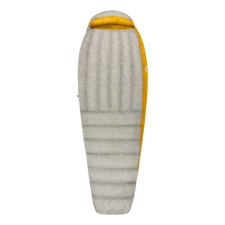 Sea To Summit Spark III Ultralight -8° Sleeping Bag Regular Cream Dark Grey & Yellow