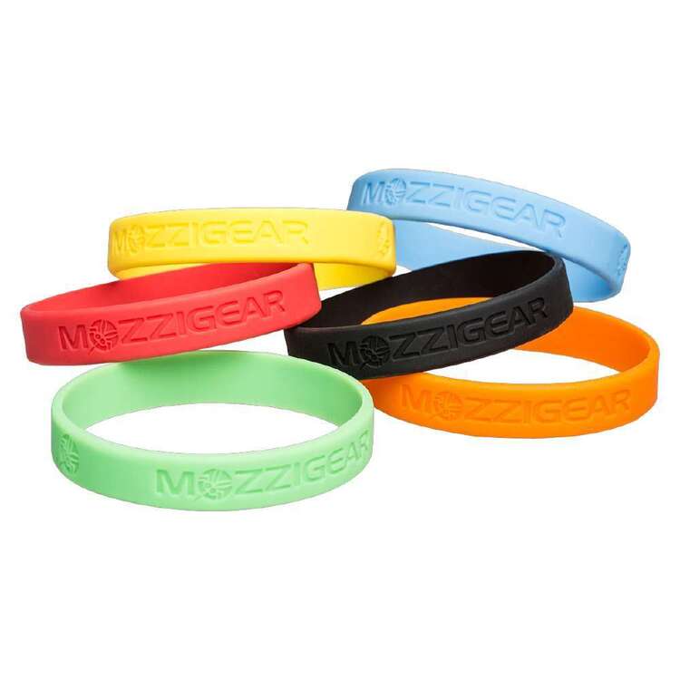 Mozzigear Kids Mosquito Bands 6 Pack Multicoloured