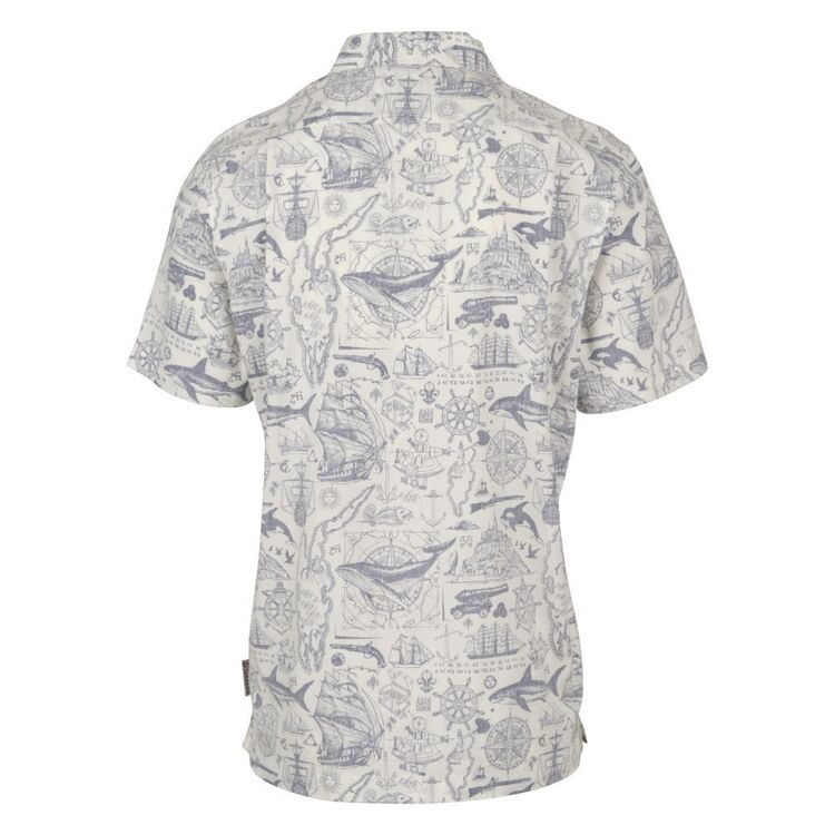 Gondwana Men's Nautical Shirt Ivory