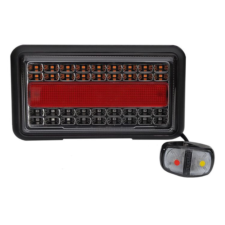 Dunbier Led Light Set With Side Lights Multicoloured