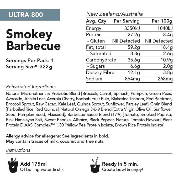 Radix Nutrition Ultra Smokey BBQ