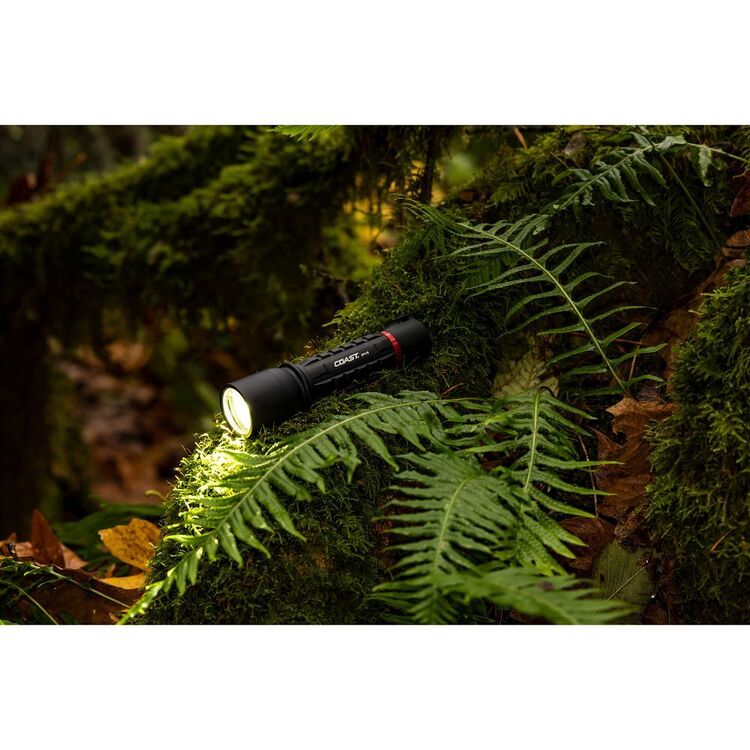 COAST 2100 Lumens Rechargeable Pure Beam Focusing LED Torch Black