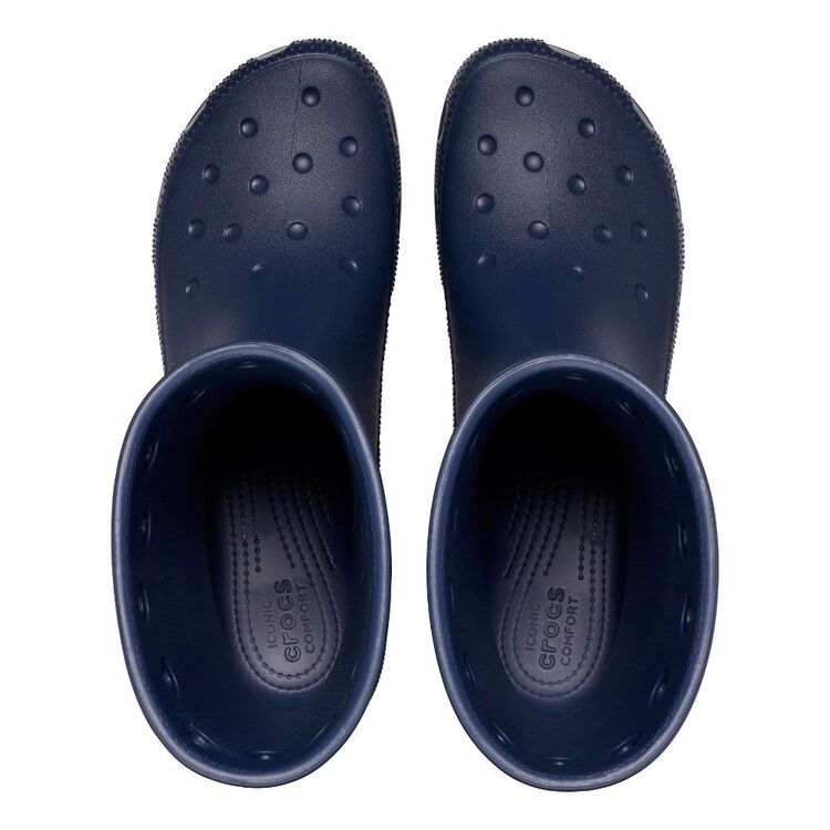 Crocs Women's Classic Rainboots Navy
