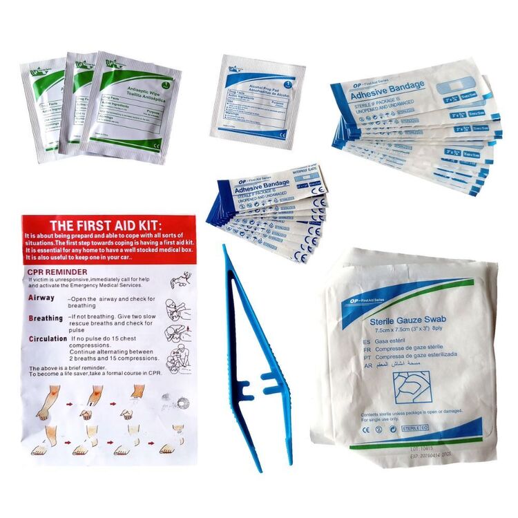 Dorcy First Aid Kit Red