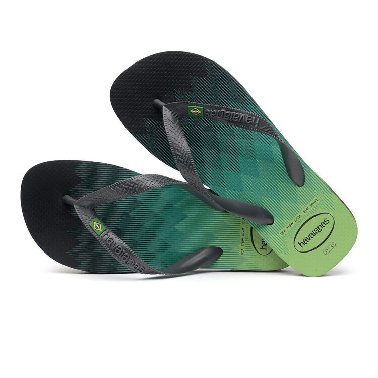 Havaianas Men's Brazil Fresh Thongs New Graphite