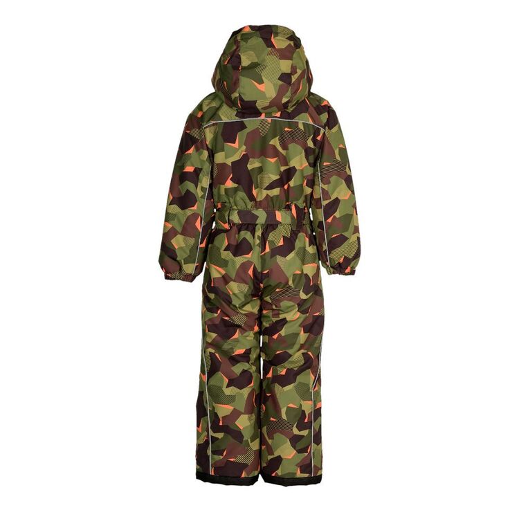 Chute Kids Camo 2 Snow Suit Olive Camo