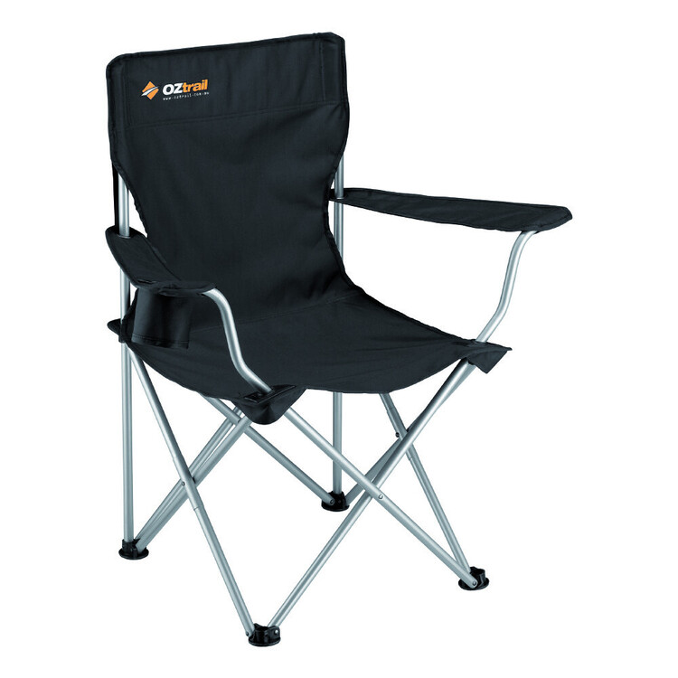 Oztrail Classic Arm Chair Black