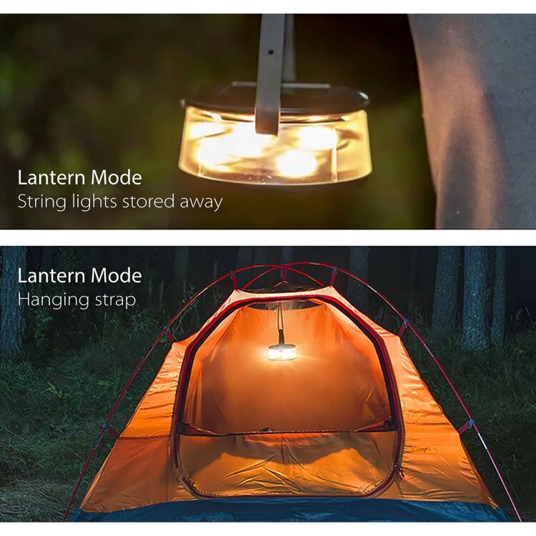 Dorcy 100 Lumens Solar Rechargeable String Lights Multicoloured 40 Lumens
