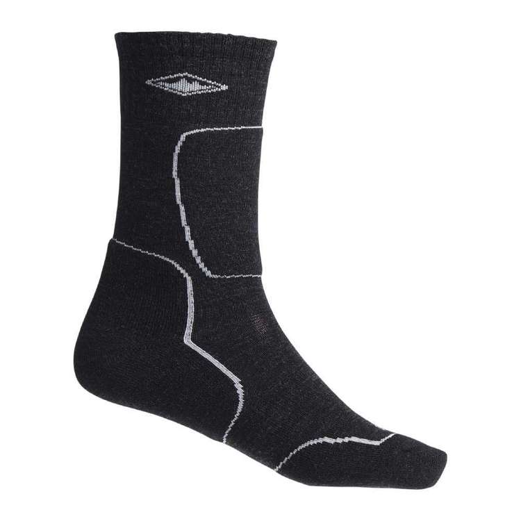 Mountain Designs Adults' Unisex Hiking Plus Merino Socks Charcoal