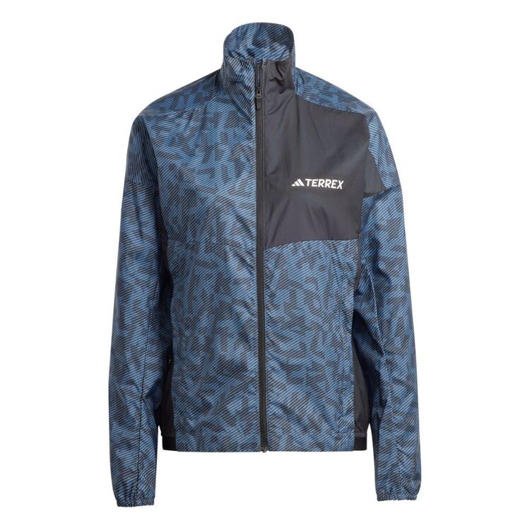 adidas Women's Trail Wind Jacket Wonder Steel/Black