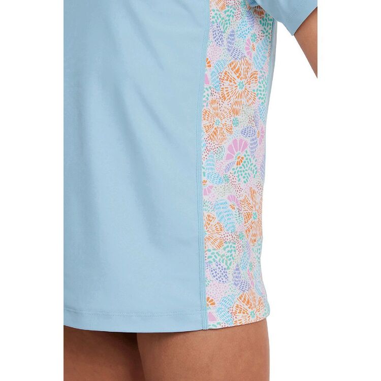 O'Neill Youth Girls Nixie Short Sleeve Rash Vest Vanilla