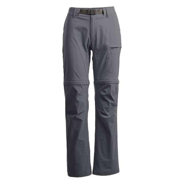 Mountain Designs Women's Bellarine Convertible Pant Charcoal