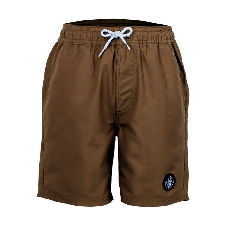 Body Glove Youth Mustard Volley Shorts Mustard