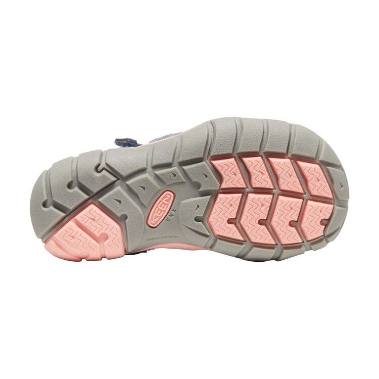 Keen Kid's Seacamp II Sandals Flint Stone Ocean Wave