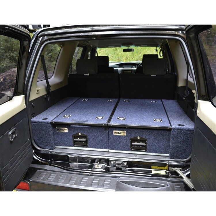 Dune 4WD 900mm Series II Sliding Top Drawer Black 900 mm