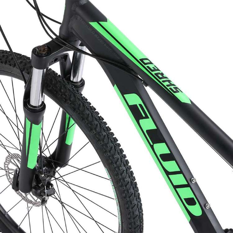 Fluid Shred Kid's Green Mountain Bike Green X Small