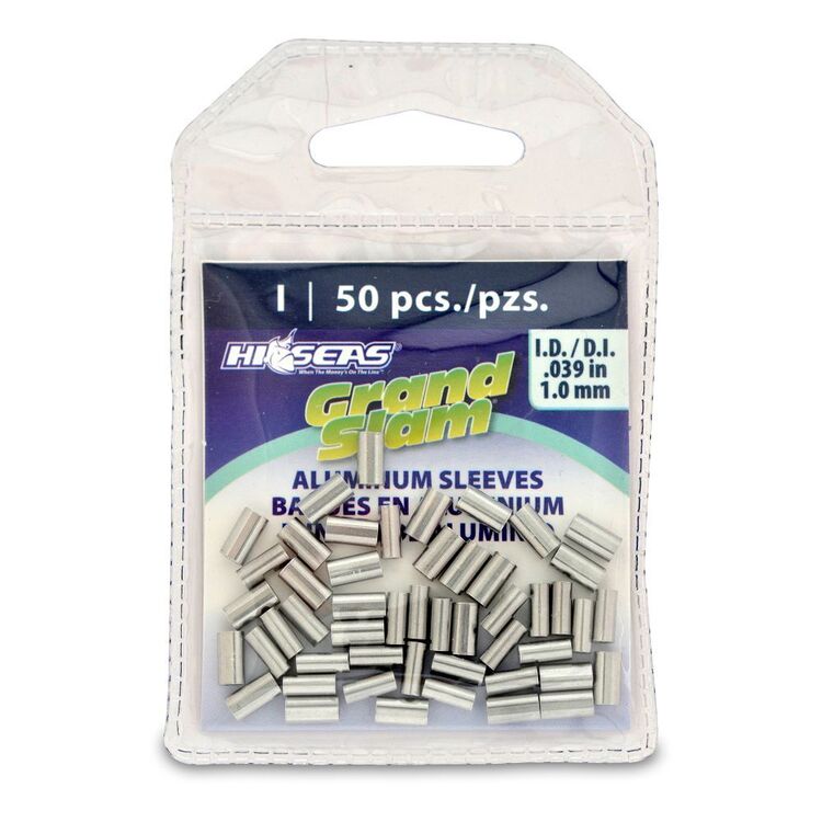 HI-SEAS Aluminium Sleeves 50 Pack Grey