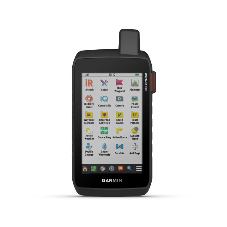 Garmin Montana 700 Rugged Handheld Touchscreen GPS Navigator with inReach & Camera Black