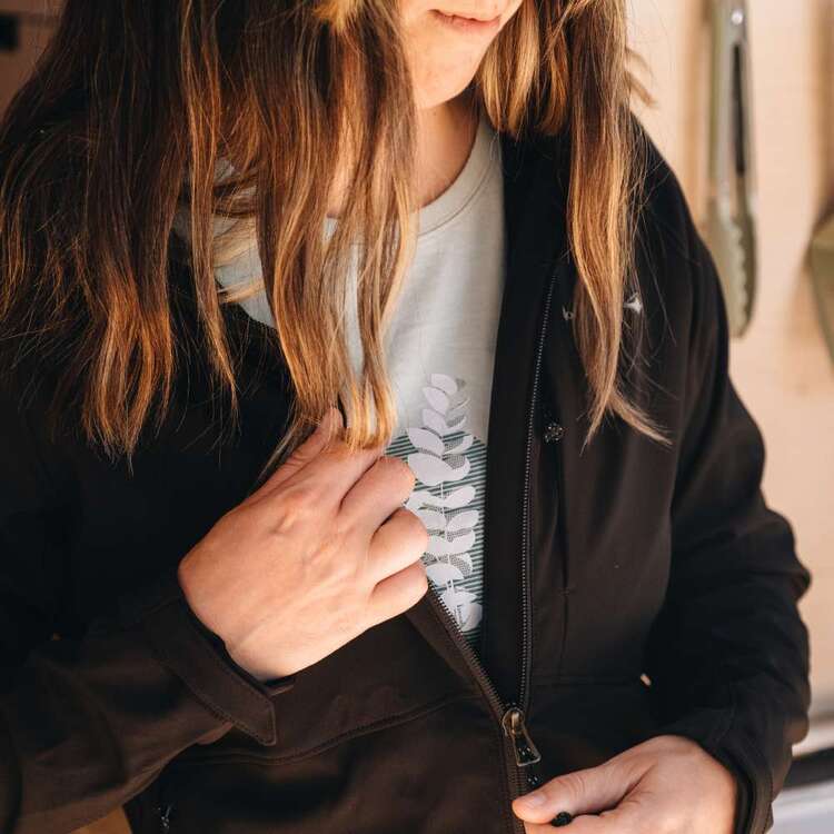 Mountain Designs Women's Charlotte Softshell Jacket Black