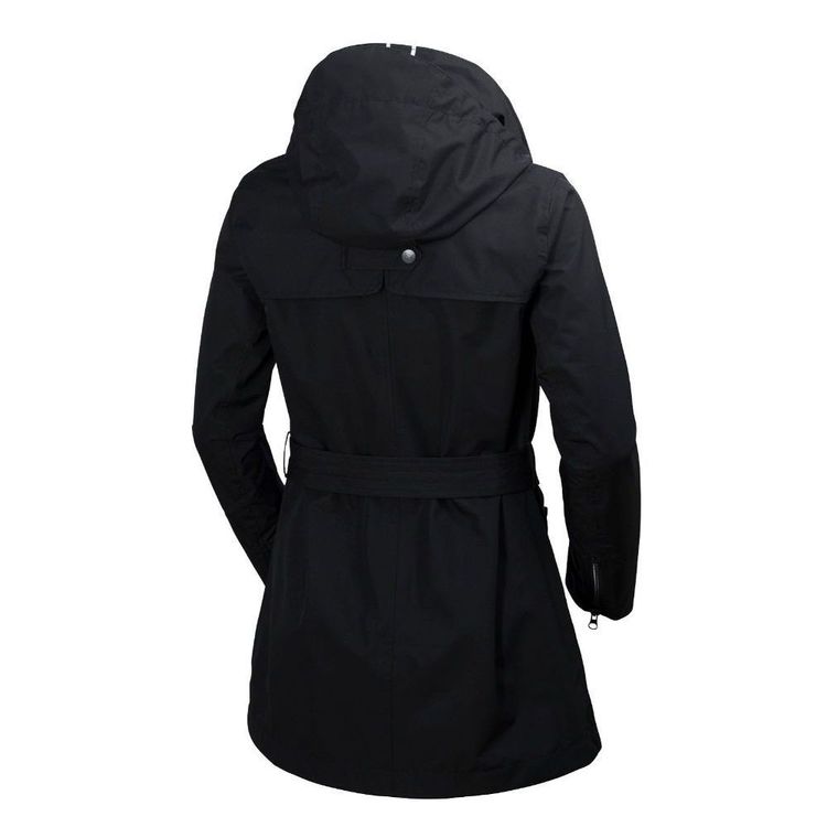 Helly Hansen Women's Wesley Trench Jacket Black Small