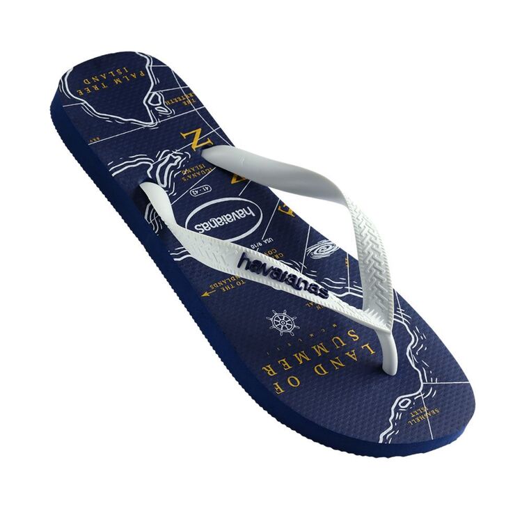Havaianas Men's Top Nautical Thongs Blue