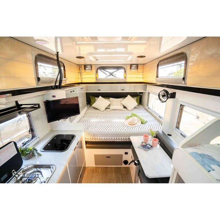 Austrack Talawana X16B Series 3 Hybrid Camper Grey