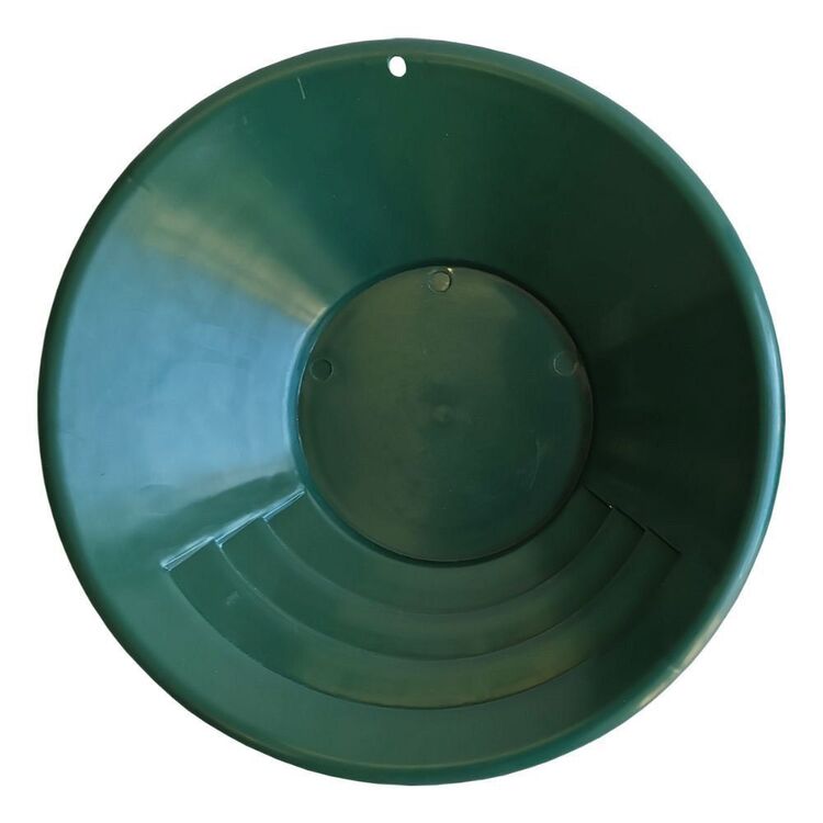 Prospecting 7 Piece Gold Panning Kit Green, Clear & Silver