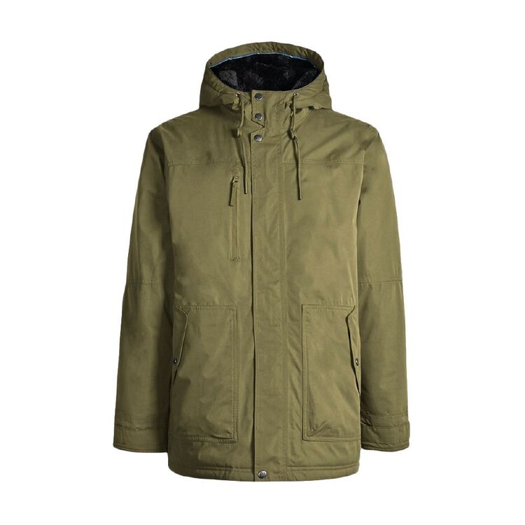 Rainbird Men's Leo Parka Olive Green