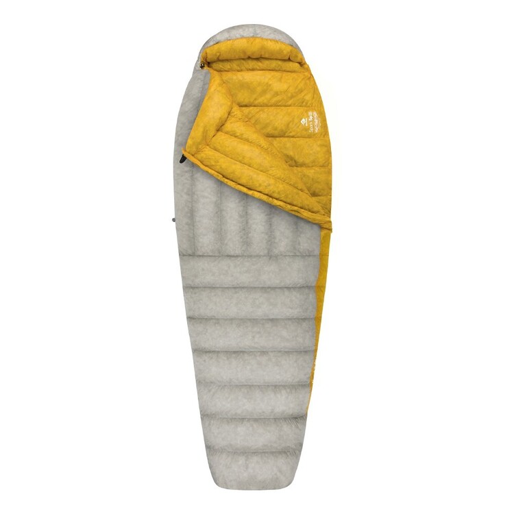 Sea To Summit Spark III Ultralight -8° Sleeping Bag Regular Cream Dark Grey & Yellow