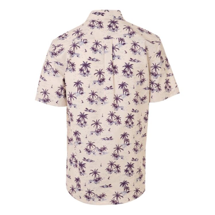 Cape Men's Palm Shirt Vanilla