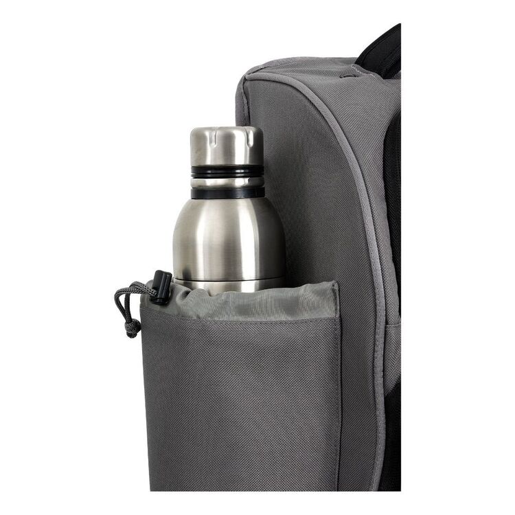 Shimano Medium Tackle Backpack with Side Cooler Grey & Black