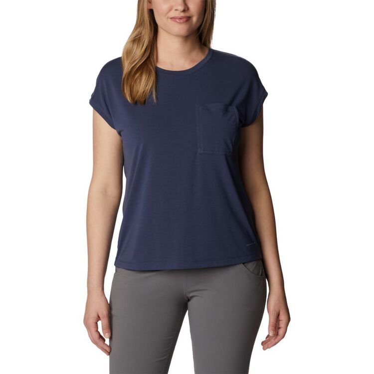 Columbia Women's Boundless Trek Tee Nocturnal