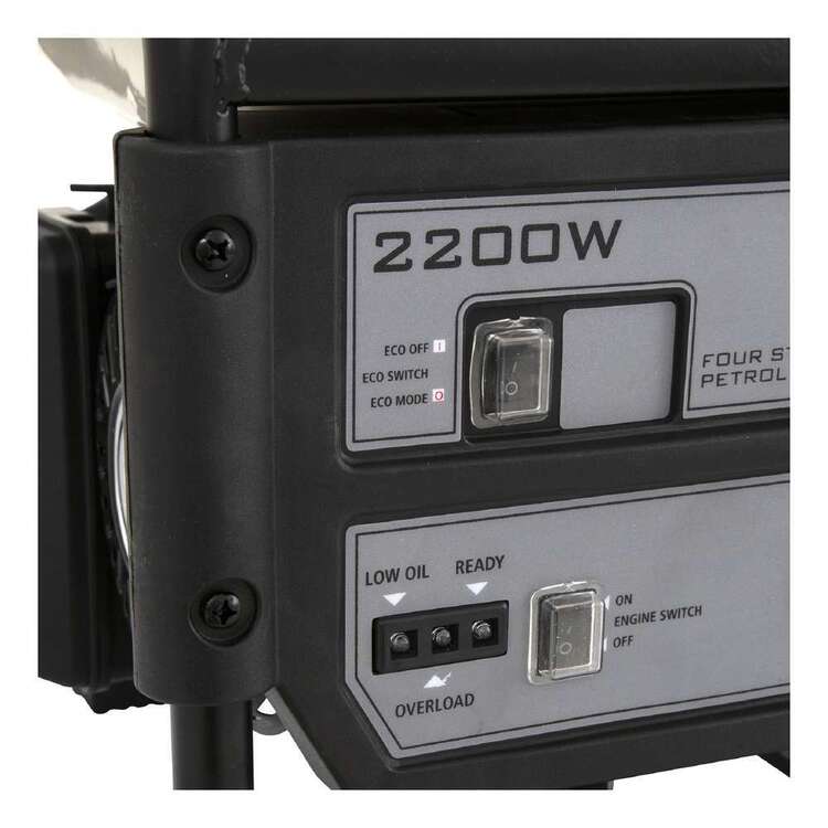 Dune 4WD 2200W Open Frame Inverter Generator Grey