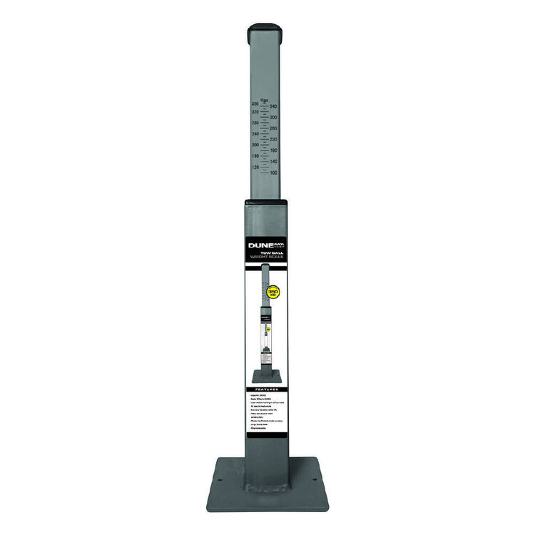 Dune 4WD Tow Ball Weight Scale Black