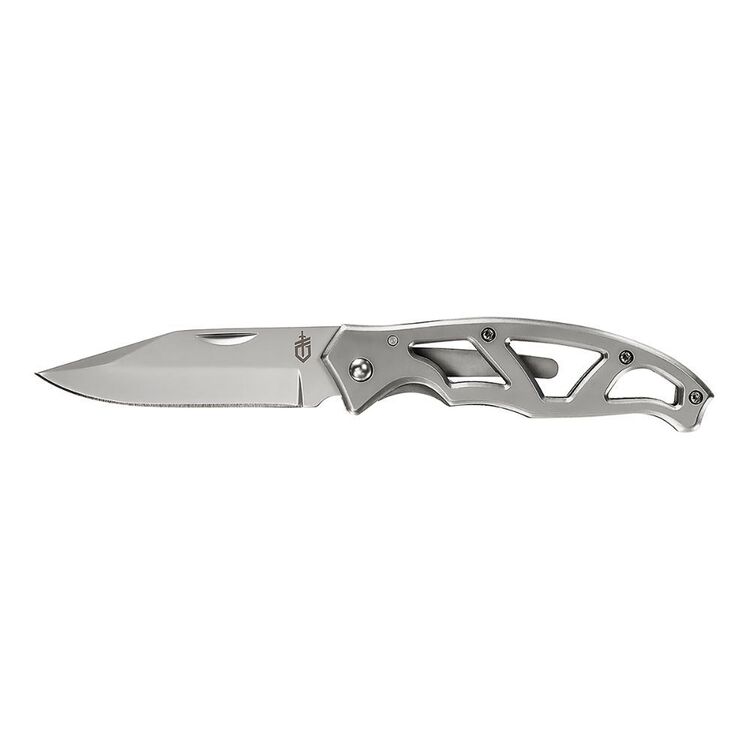 Gerber Paraframe Clip Folding Knife, Pocket Sharpener & Fire Starter Pack Multicoloured