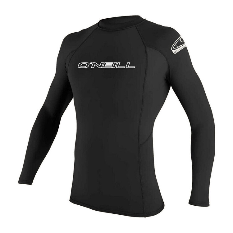 O'Neill Men's Basic Long Sleeve Rash Vest Black