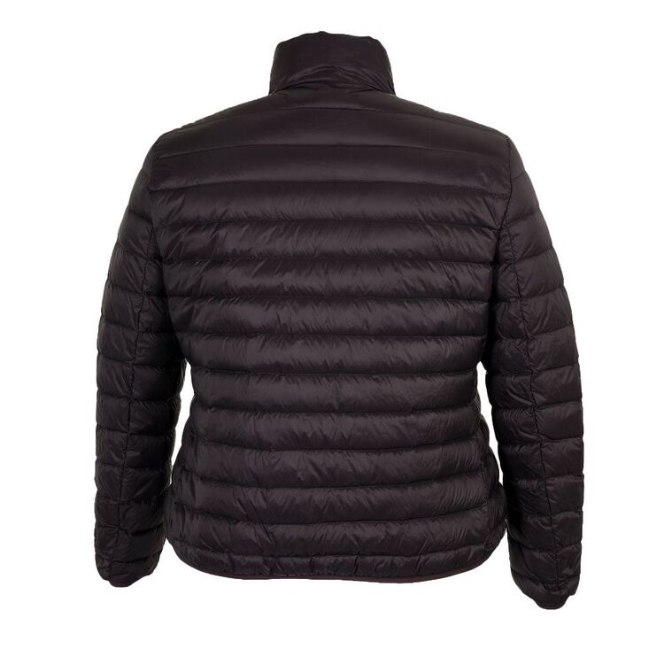 Cape Women's Eco Lite Lightweight Plus Size Puffer Jacket Black