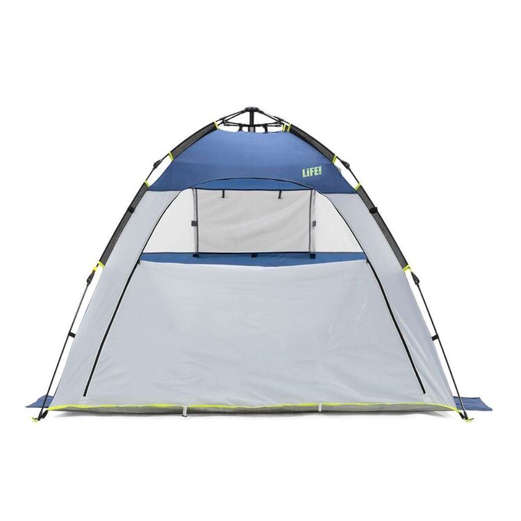 Life! Sumatra 2.0 Navy & Silver Beach Shelter
