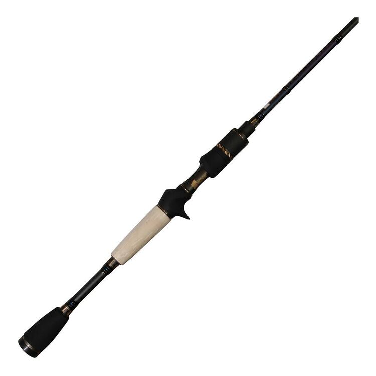 Samurai Infinite 6FT6IN 8-16LB 1 Piece Baitcaster Fast Rod Black 6Ft6In/8-16Lb