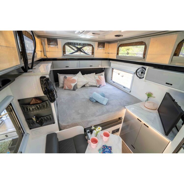 Austrack Talawana X13 Series 3 Hybrid Camper Grey