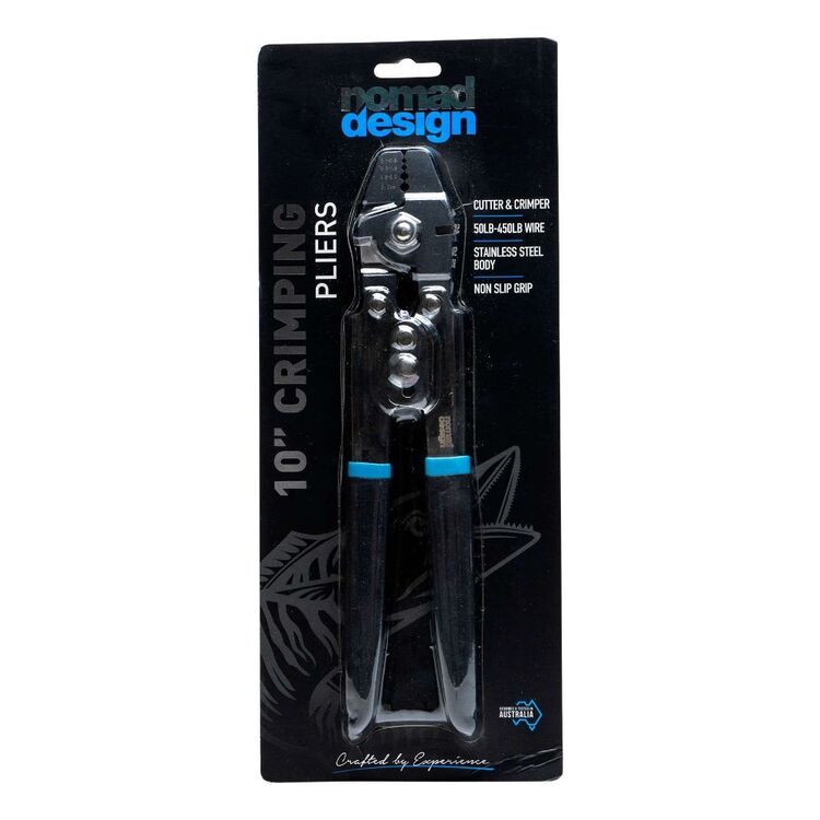 Nomad Big Game Crimping 10'' Plier Silver 10 in
